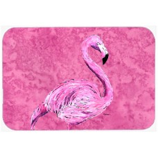 Caroline's Treasures Flamingo on Pink Kitchen/Bath Mat CTST7898